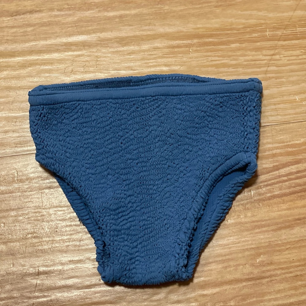 Hunza G Girl blue Bikini bottom only